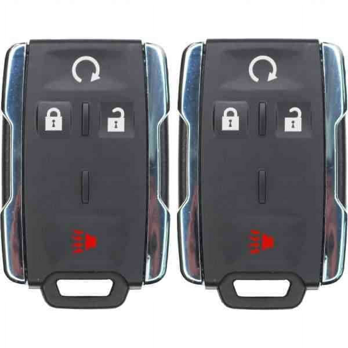 Car Key Fob Keyless Entry Remote for Chevrolet Silverado 2019 FCC M3N-32337200 M3N32337200 Part Number 22881479 Pack of 2