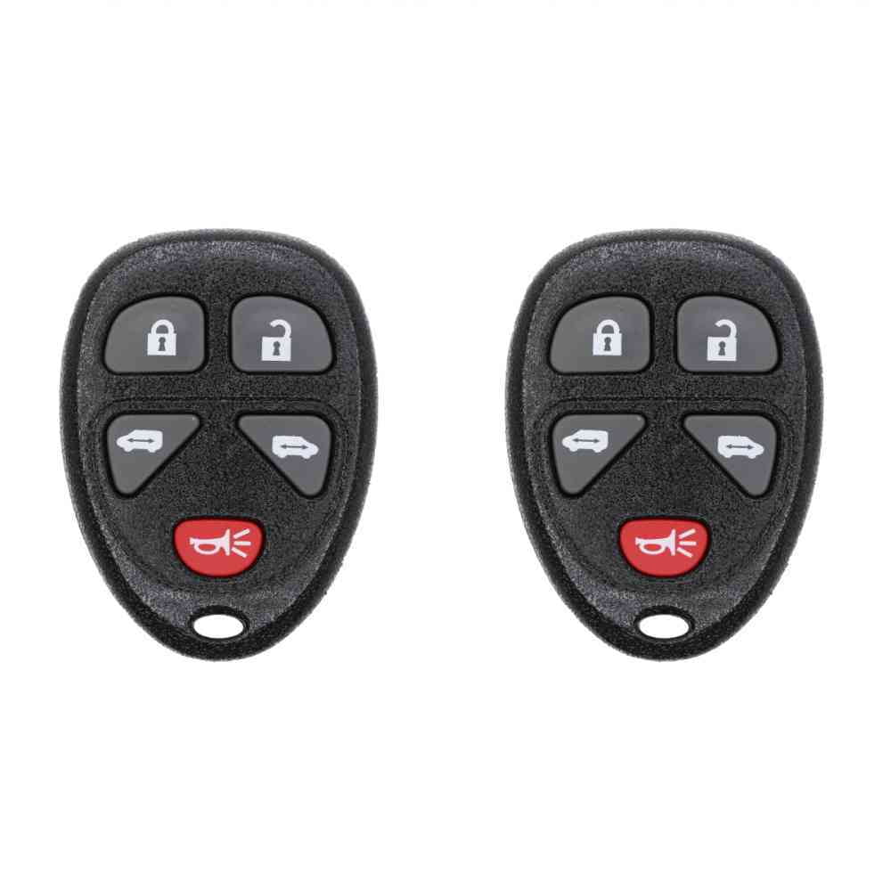 Car Key Fob Keyless Entry Remote for Buick Terraza 2005 FCC KOBGT04A Part Number 15788020 Pack of 2