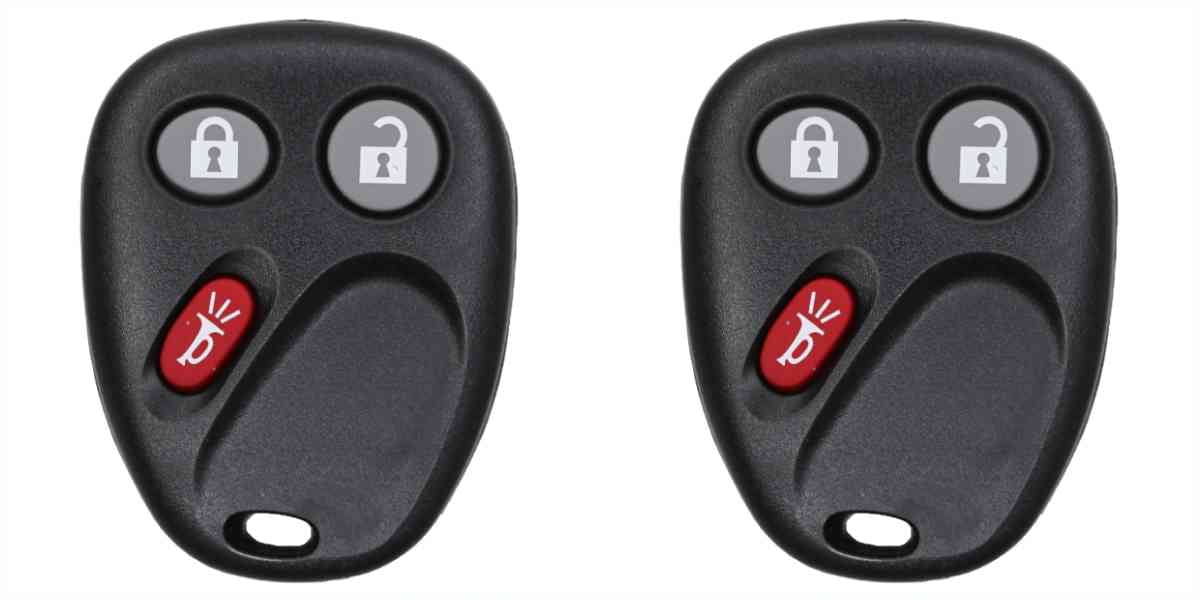 Eye4Techs Car Key Fob Keyless Entry Remote for Isuzu Ascender 2006 FCC MYT3X6898B Part Number 15008008 15008009 - 2 Pack