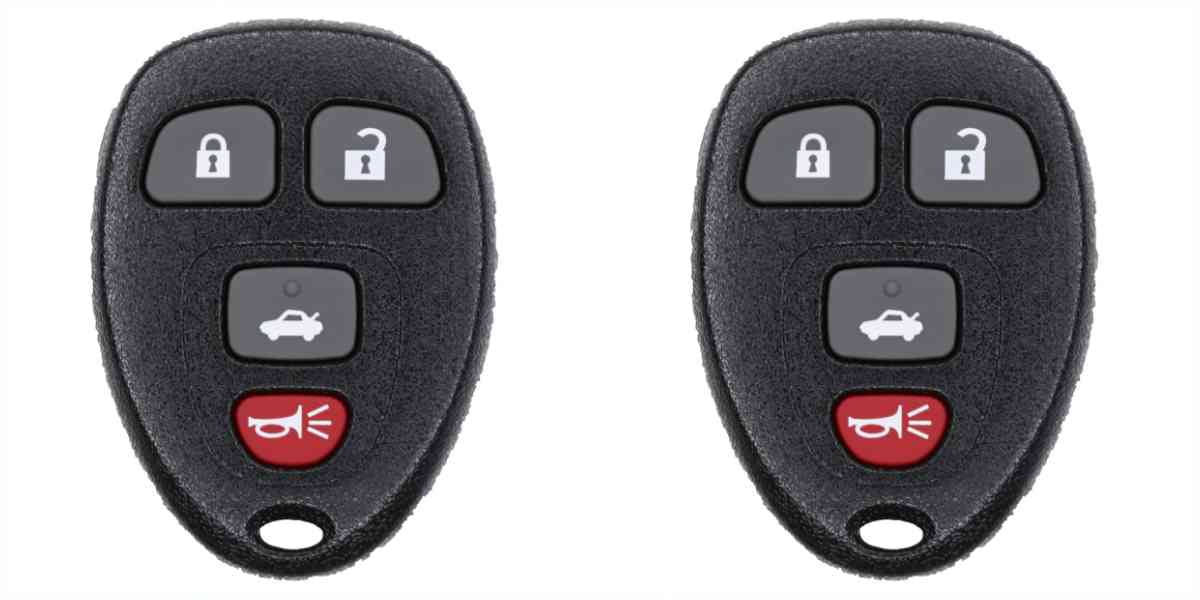 Eye4Techs Car Key Fob Keyless Entry Remote for Chevrolet Cobalt 2007 FCC KOBGT04A Part Number 15252034 - 2 Pack