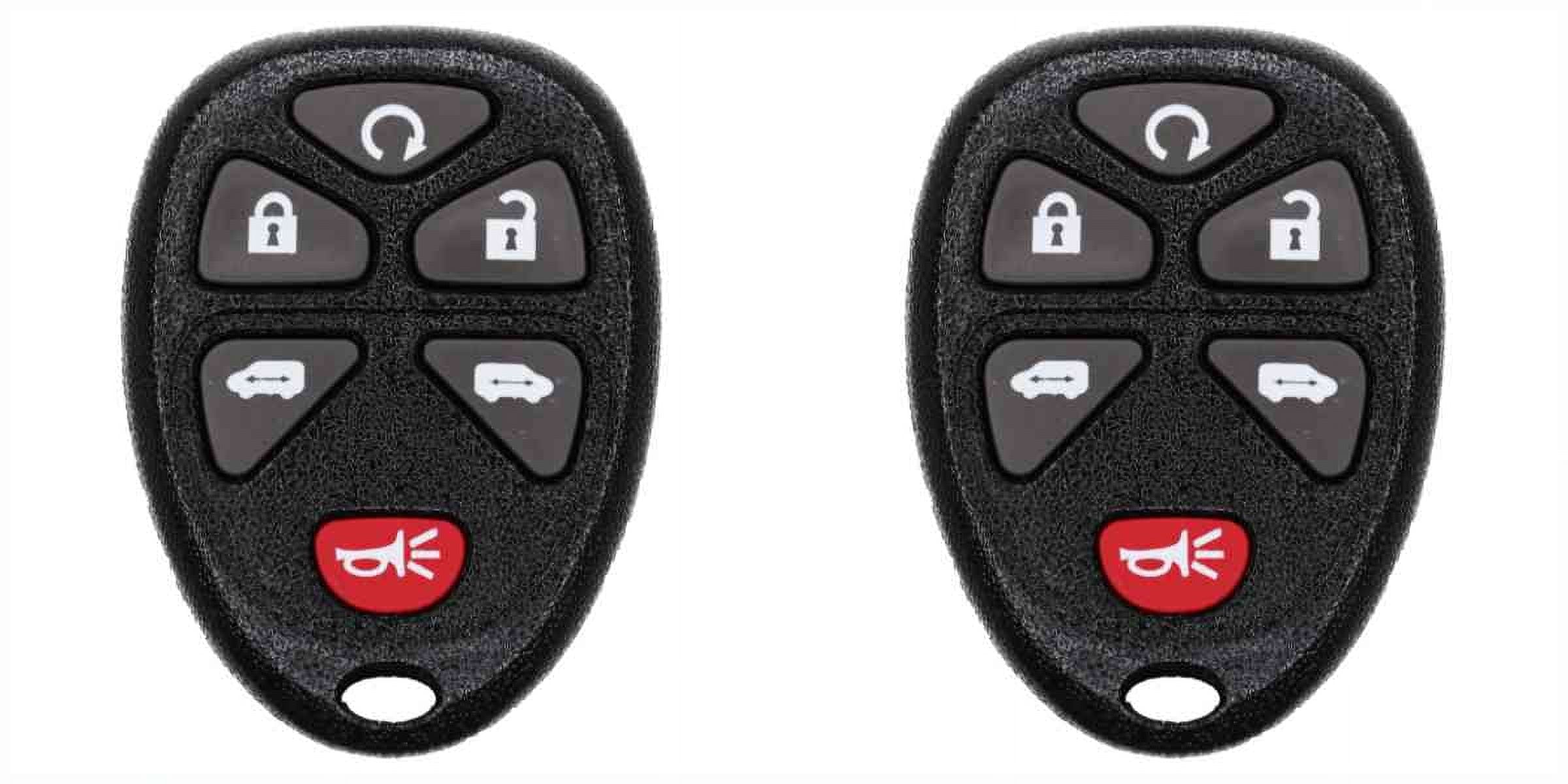 Eye4Techs Car Key Fob Keyless Entry Remote for Chevrolet HHR 2011 FCC KOBGT04A Part Number 15114376 - 2 Pack