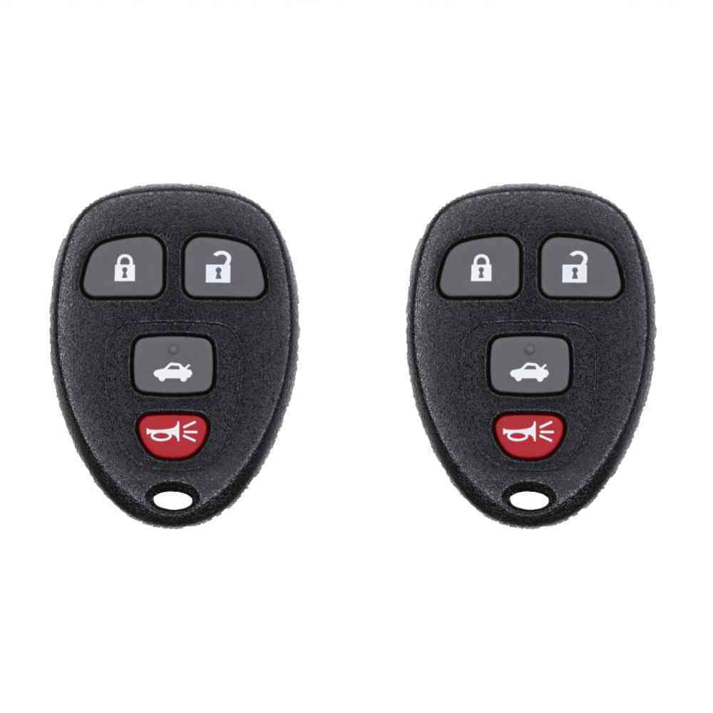 Eye4Techs Car Key Fob Keyless Entry Remote for 2008 Monte Carlo FCC OUC60270 OUC60221 Part Number 15912859 20935330 10337866 15859329 20833561 22952177 Pack of 2