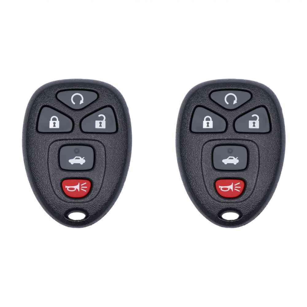 Eye4Techs Car Key Fob Keyless Entry Remote for Pontiac G5 2007 FCC KOBGT04A Part Number 22733524 Pack of 2