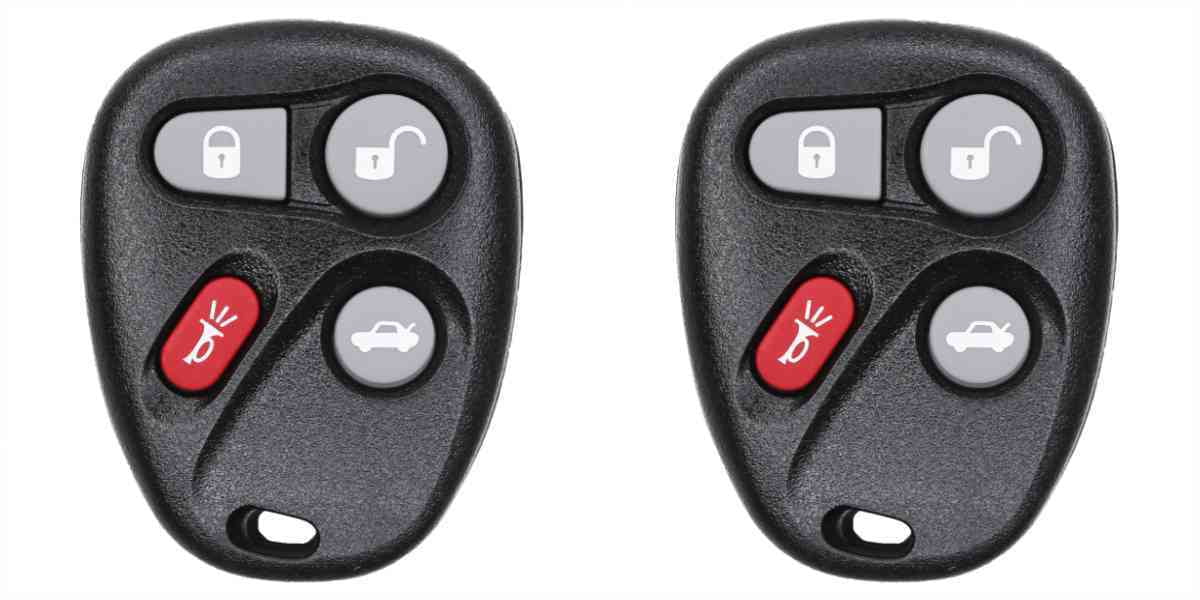Eye4Techs Car Key Fob Keyless Entry Remote for Saturn S-Series 2001 FCC L2C0005T Part Number 16263074 Pack of 2