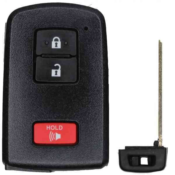 Replcament Smart Key Fob for Toyota Tacoma 2021-2022 FCC HYQ14FBB Part Number 89904-35060  89904-0C050