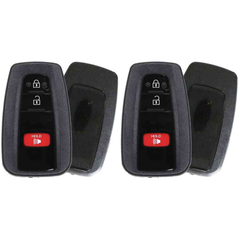 Replcament Smart Key Fob for Toyota C-HR 2020 FCC MOZBR1ET Part Number 89904-F4020  89904F4020 Pack of 2
