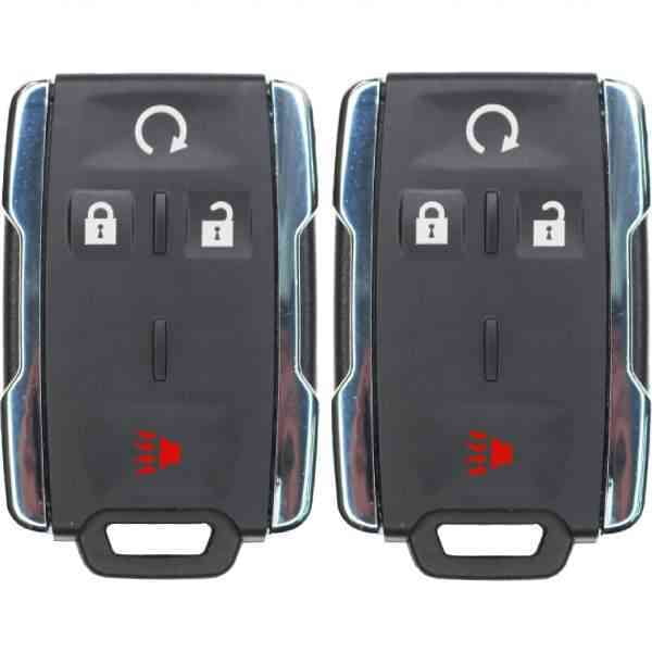Eye4Techs Car Key Fob Keyless Entry Remote for 2021 Silverado FCC M3N-32337200 M3N32337200 Part Number 22881479 Pack of 2