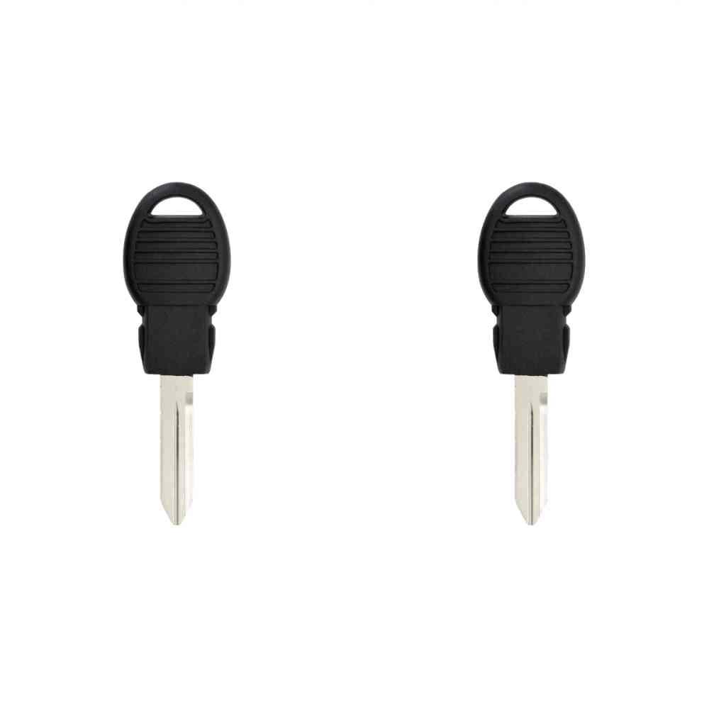 Replacement Transponder Ignition Car Key for Jeep Grand Cherokee 2011 Part number 68033740AA Chip ID 46 Pack of 2