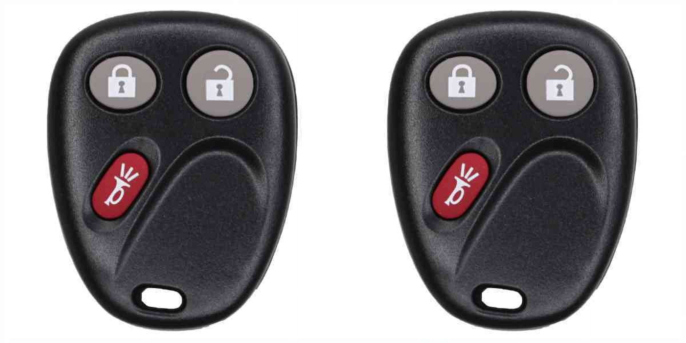 Eye4Techs Car Key Fob Keyless Entry Remote for GMC Yukon 2006 FCC LHJ011 Part Number 21997127 15132197 15132198 10377295 22730827 15186203 2 Pack