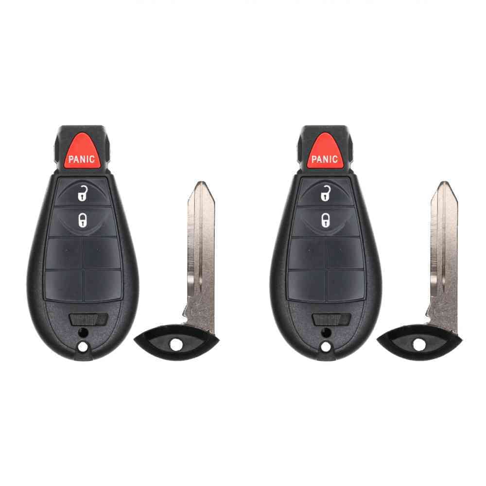 Eye4Techs Key Fob Replacement for 2010 Ram FCC IYZ-C01C IYZC01C Part Number 56046706 56046706AG 56046707 56046707AG Pack of 2