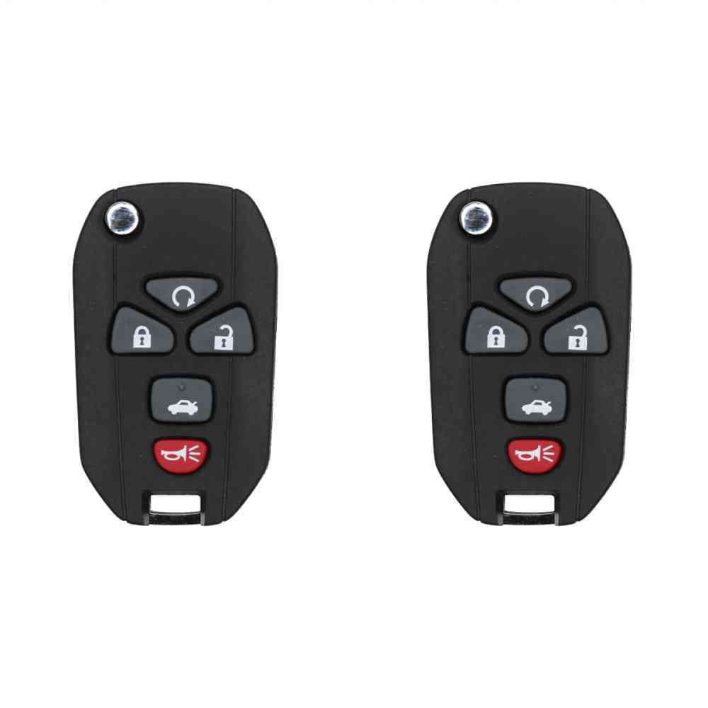 Eye4Techs Replacement Flip Key Fob for 2008-2010 Cobalt FCC KOBGT04A Part Number 22733524 Pack of 2