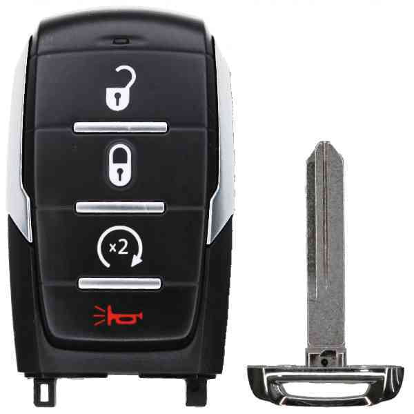 Replcament Smart Key Fob for Ram 1500 models only 2020 FCC OHT-4882056 OHT4882056 Part Number 68584153  68584153AA