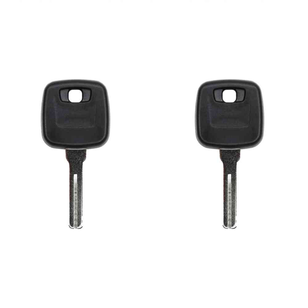 Replacement Transponder Ignition Car Key for Volvo S60 2001 Part number 9203132  NE66 Chip ID 48 Pack of 2