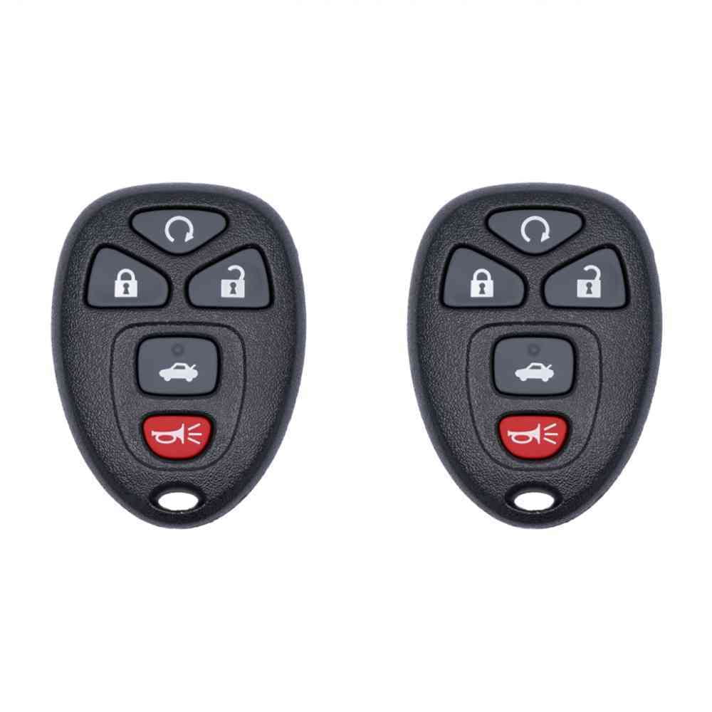 Eye4Techs Car Key Fob Keyless Entry Remote for Saturn Aura 2007-2009 FCC KOBGT04A Part Number 22733524 Pack of 2