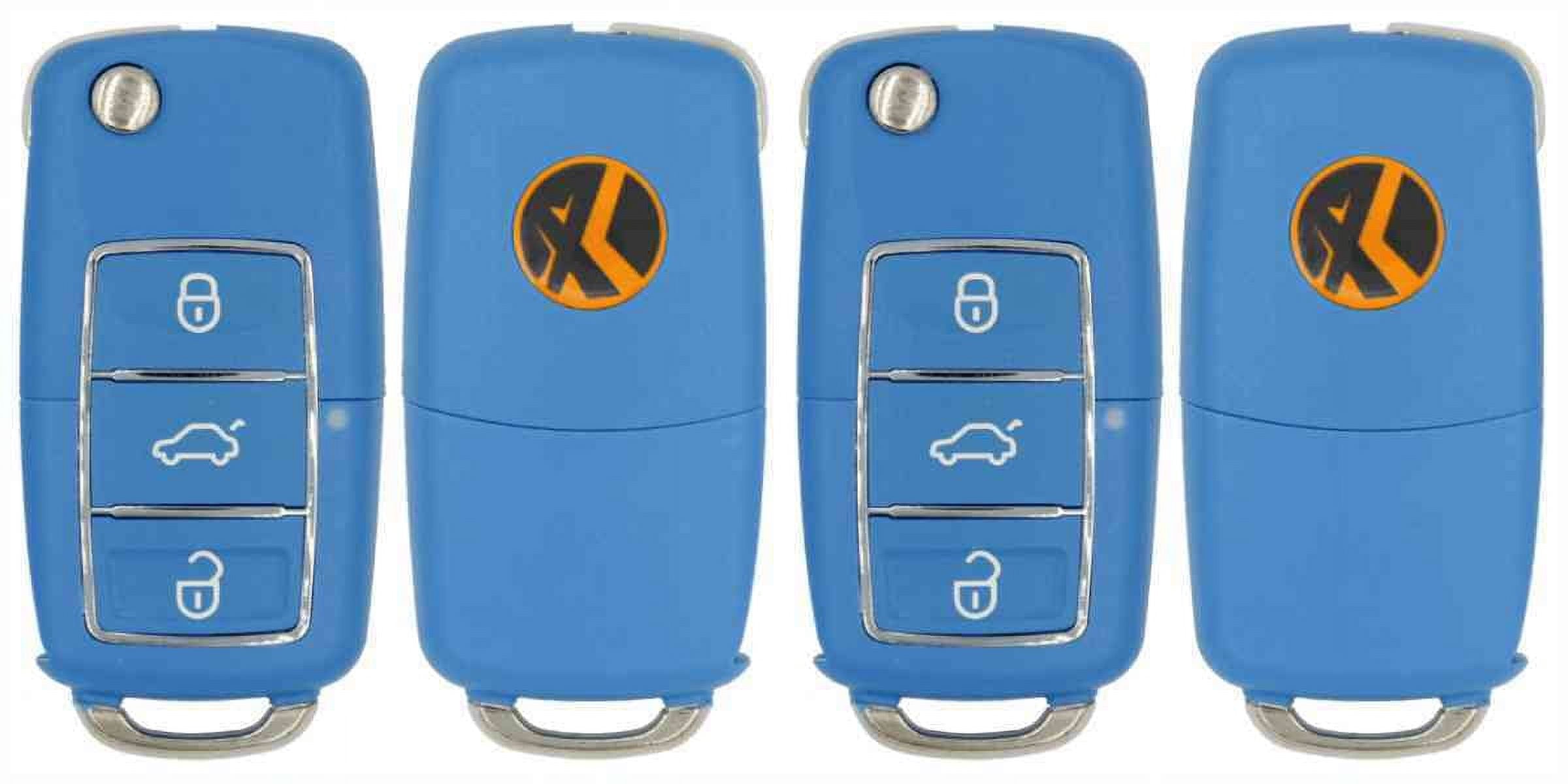 Eye4Techs Car Key Fob Keyless Entry Remote for GMC Yukon 2012 FCC OUC60270  OUC60221 Part Number 15913427  22951510 Pack of 2