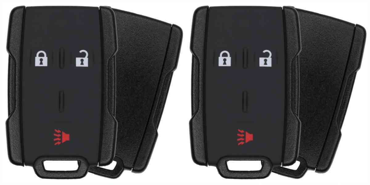 Eye4Techs Car Key Fob Keyless Entry Remote for GMC Sierra 2022 FCC M3N-32337200 M3N32337200 Part Number 13577765 Pack of 2