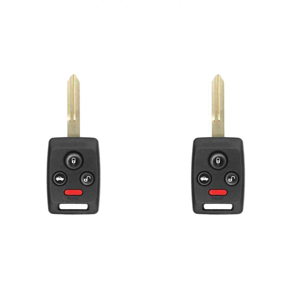 Replacement Keyless Remote Head Key Fob for Subaru Tribeca 2006-2008 FCC CWTWBU745 2AOKM-SB2 Part Number 57497-AG35A 57497AG35A Pack of 2
