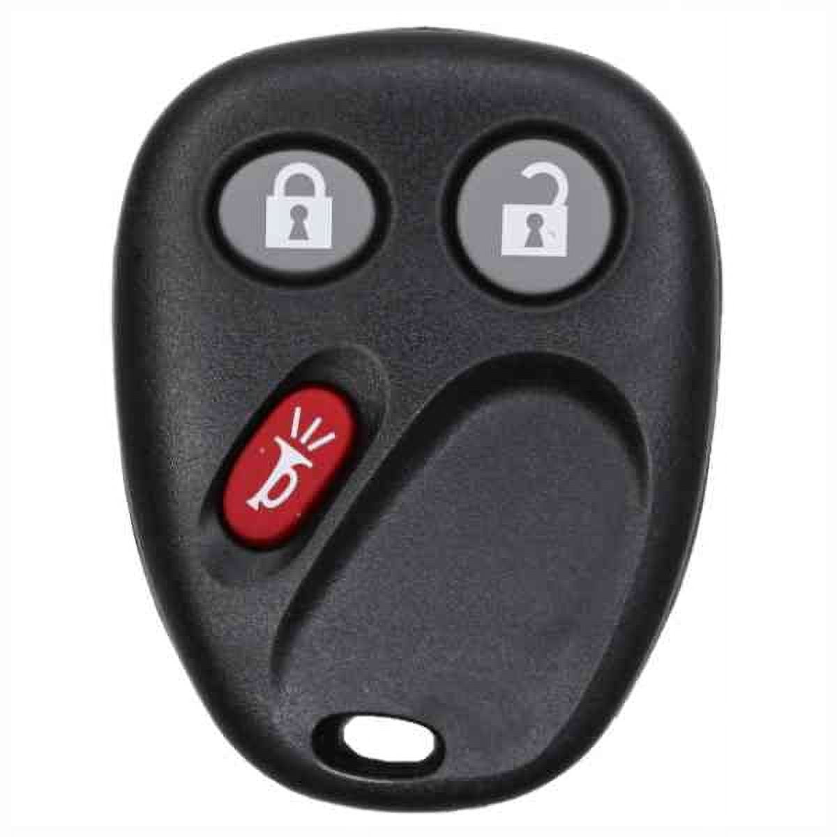 Eye4Techs Car Key Fob Keyless Entry Remote for Buick Terraza 2005-2007 FCC KOBGT04A Part Number 15114376
