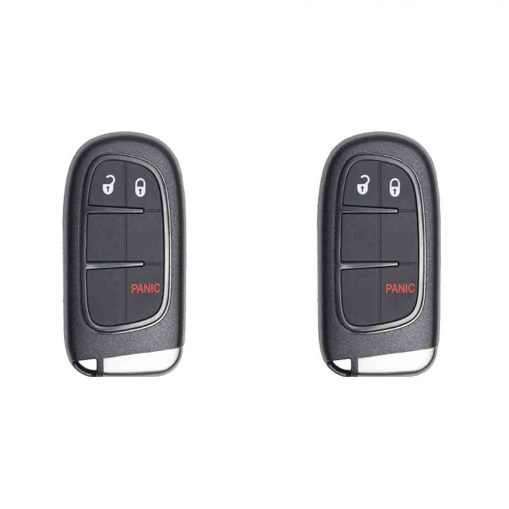 Replcament Smart Key Fob for RAM 1500 2500 3500 2016 FCC GQ4-54T GQ454T Part Number 56046954 56046954AJ 56046954AH Pack of 2