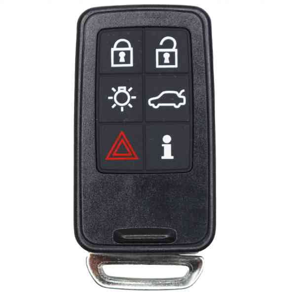 Replacement Smart Key Fob for Volvo XC60 2010 FCC KR55WK49266 Part Number 30659502   30659495  30659496