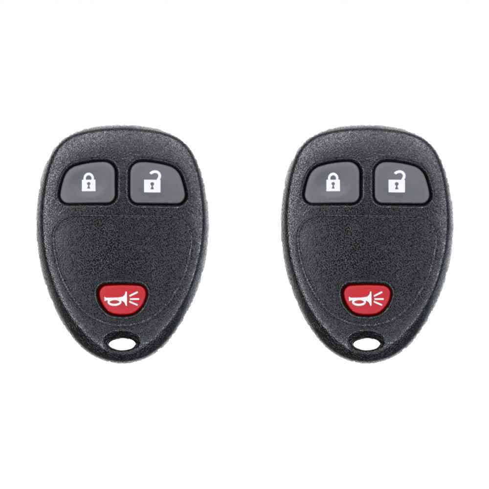 Car Key Fob Keyless Entry Remote for Buick Enclave 2009 FCC OUC60270 OUC60221 Part Number 15913420 20868852 20669056 20869056 22936099 20952475 (all PN's are interchangeable) Pack of 2
