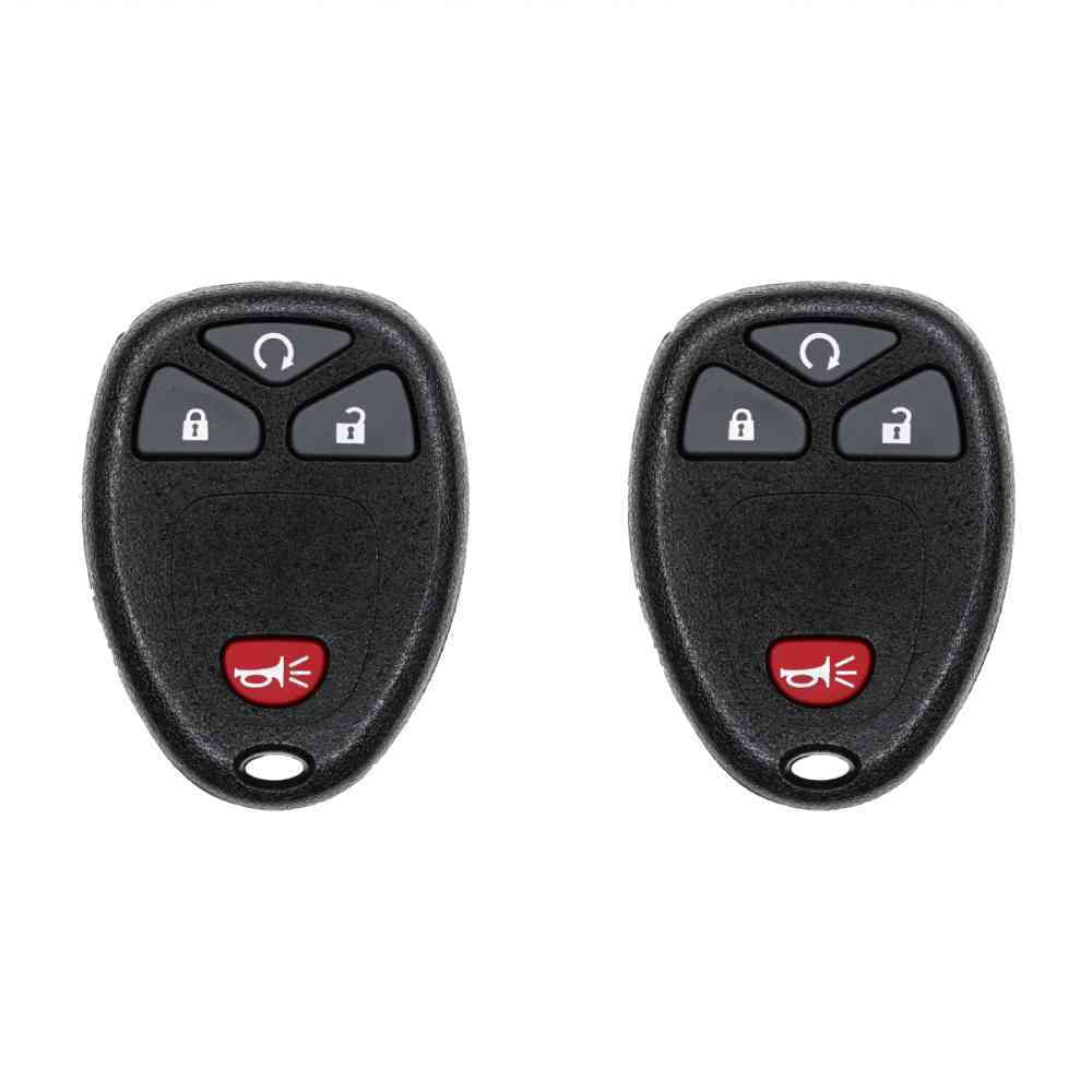 Car Key Fob Keyless Entry Remote for Saturn Outlook 2009 FCC OUC60270  OUC60221 Part Number 15913421  20868672  20952474 Pack of 2