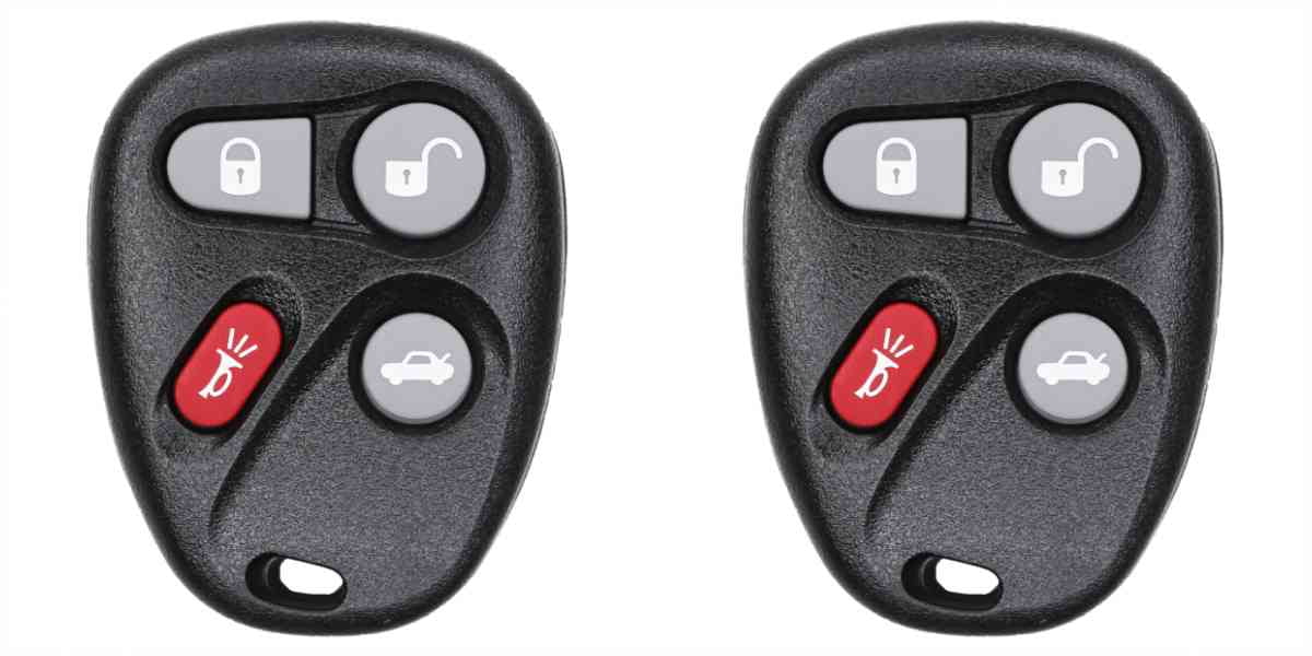 Eye4Techs Car Key Fob Keyless Entry Remote for Isuzu Ascender 2007 FCC MYT3X6898B Part Number 15008008 15008009 - 2 Pack