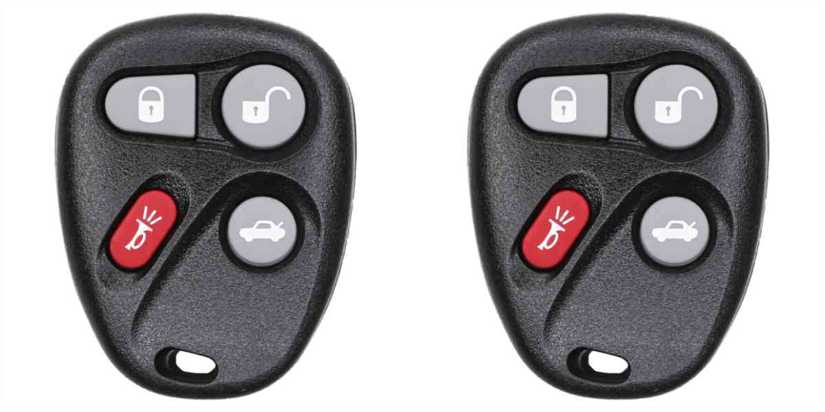 Eye4Techs Car Key Fob Keyless Entry Remote for Buick Rainier 2004-2007 FCC MYT3X6898B Part Number 15008008 15008009 - 2 Pack