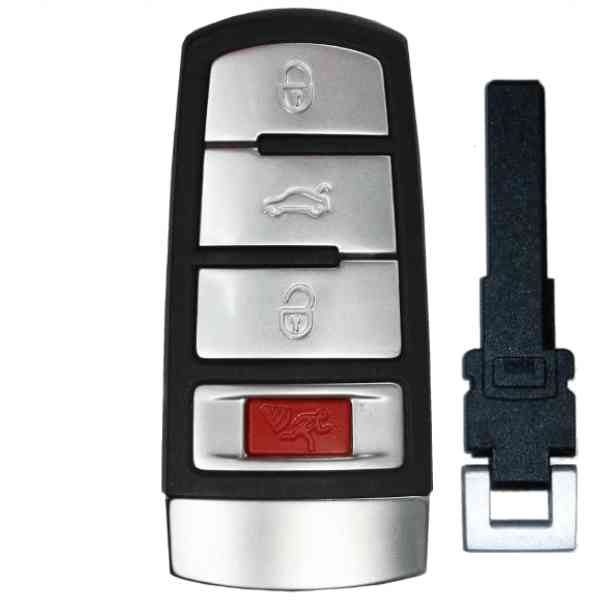 Replacement Smart Key Fob for Volkswagen CC 2009 FCC NBG009066T 2AOKM-VN1 Part Number 3C0 959 752  HLO 3C0 959 752 BB