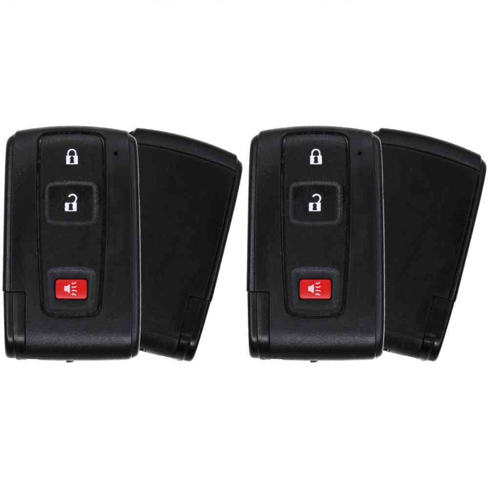 Replcament Smart Key Fob for Toyota Prius 2006 FCC M0ZB31EG MOZB31EG 2AOKM-TY7 Part Number 89994-47061 89994-47060 89994-47091 Pack of 2
