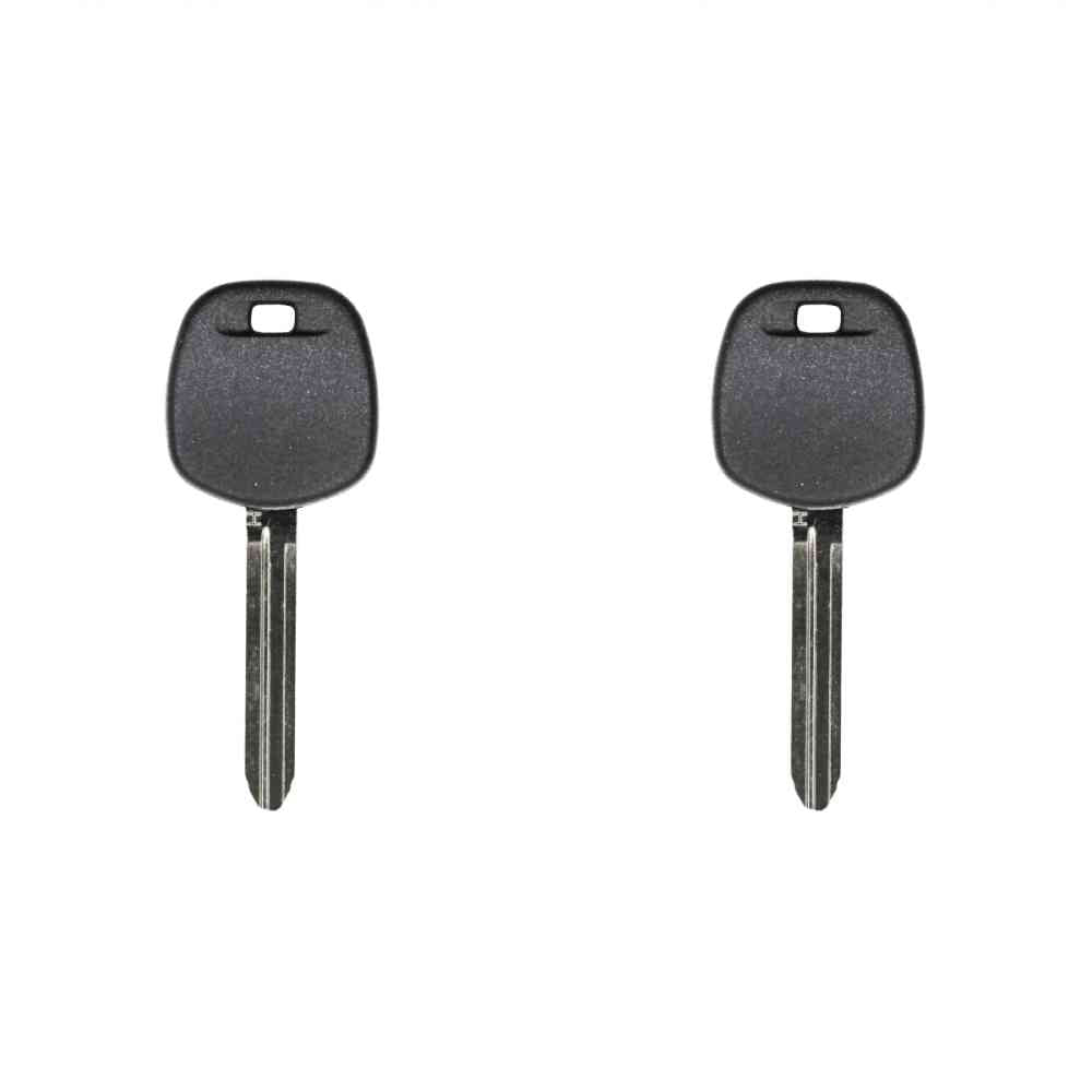 Replacement Transponder Ignition Car Key for Subaru Forester 2019 Part number 57497-FL08A 57497-FL08B Chip ID H chip Pack of 2
