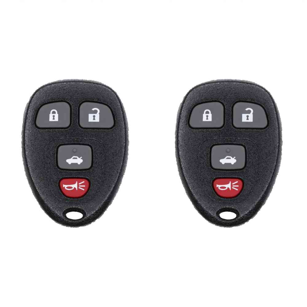 Eye4Techs Car Key Fob Keyless Entry Remote for Saturn Aura 2008 FCC KOBGT04A Part Number 15252034 Pack of 2
