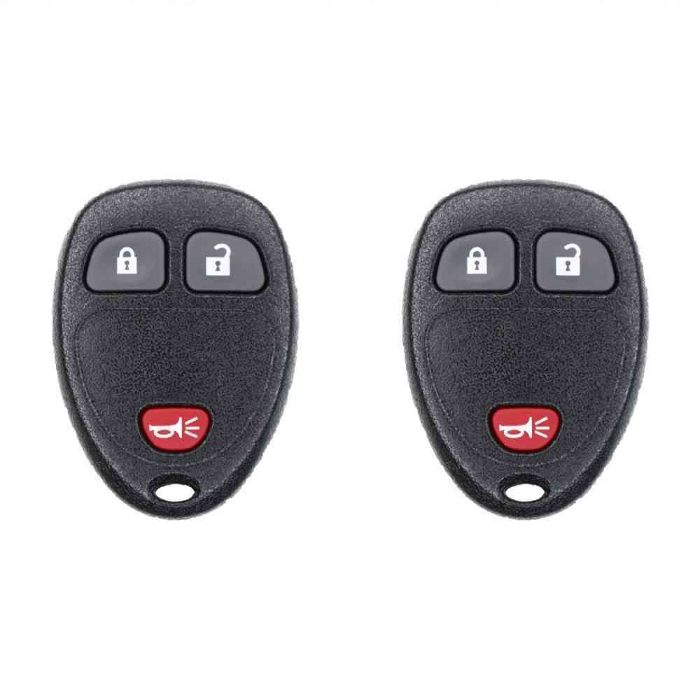 Car Key Fob Keyless Entry Remote for GMC Yukon 2010 FCC OUC60270 OUC60221 Part Number 15913420 20868852 20669056 20869056 22936099 20952475 (all PN's are interchangeable) Pack of 2