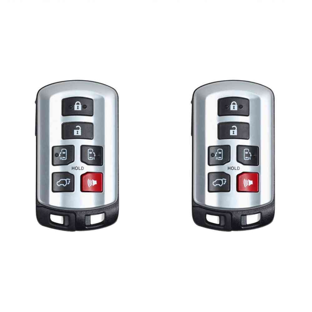 Replcament Smart Key Fob for Toyota Sienna 2018 FCC HYQ14ADR Part Number 89904-08010 8990408010 Pack of 2