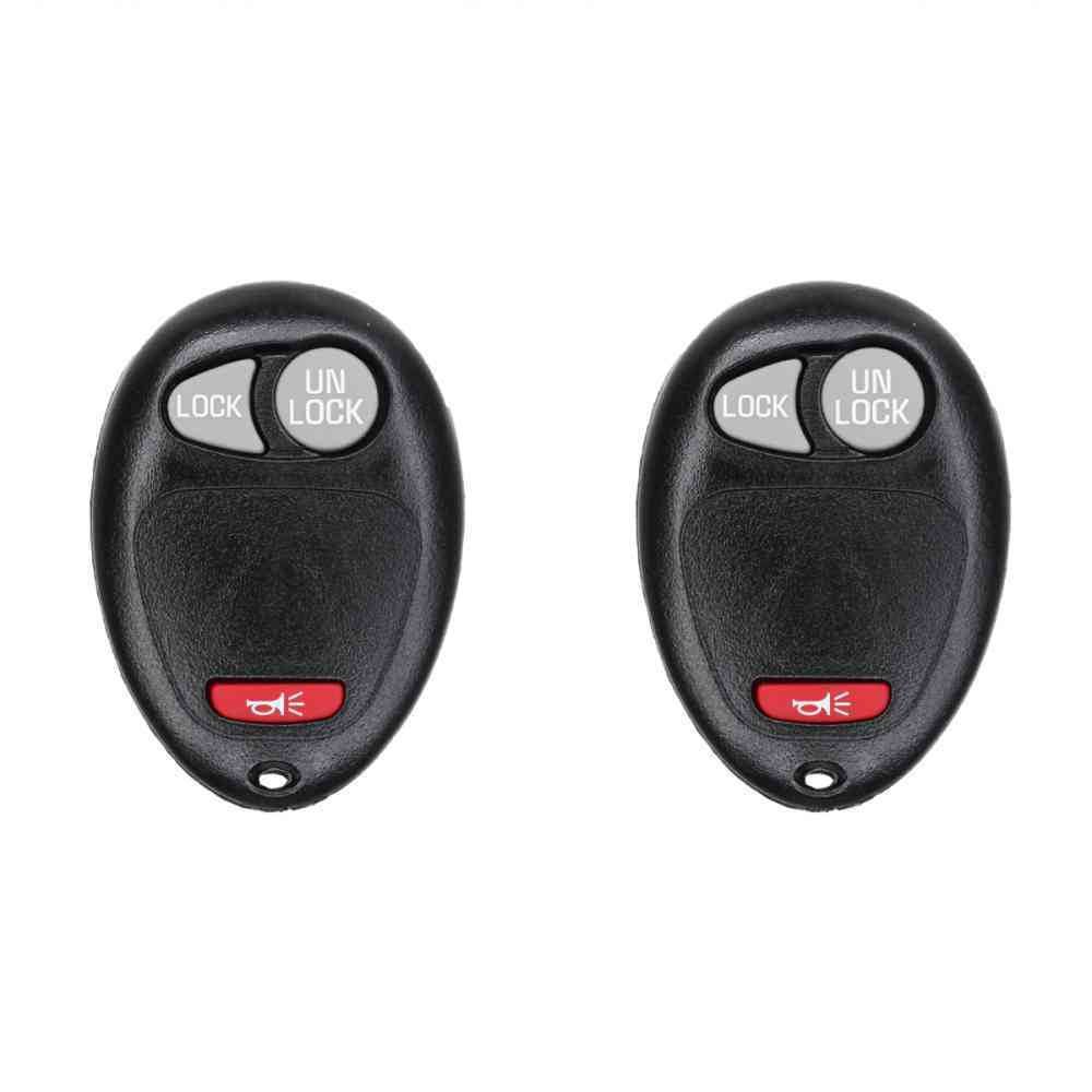 Car Key Fob Keyless Entry Remote for GMC Canyon 2006 FCC L2C0007T Part Number 10335583  10335582-88 Pack of 2