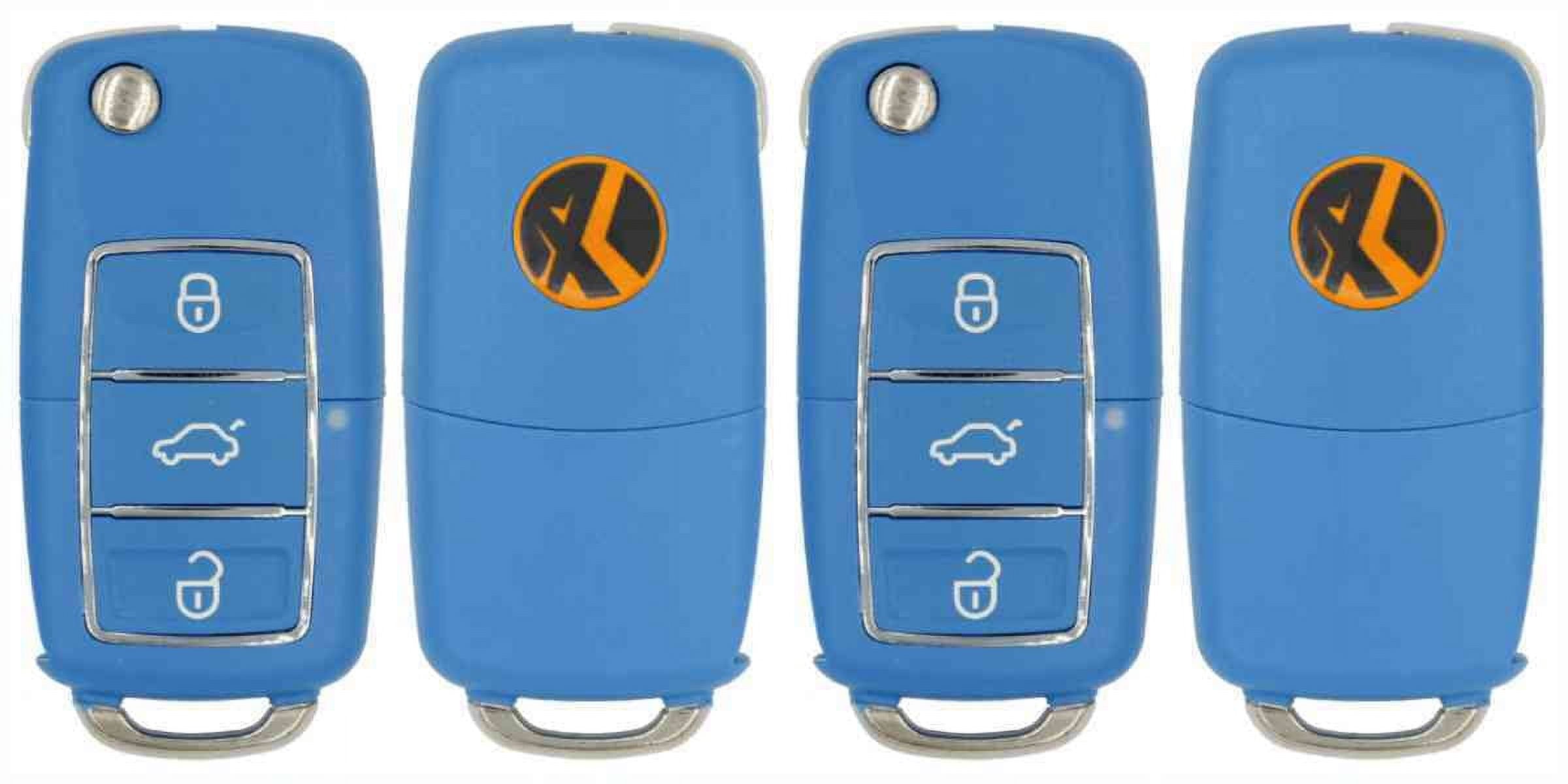 Eye4Techs Car Key Fob Keyless Entry Remote for Chevrolet Traverse 2016 FCC OUC60270  OUC60221 Part Number 15913427  22951510 Pack of 2