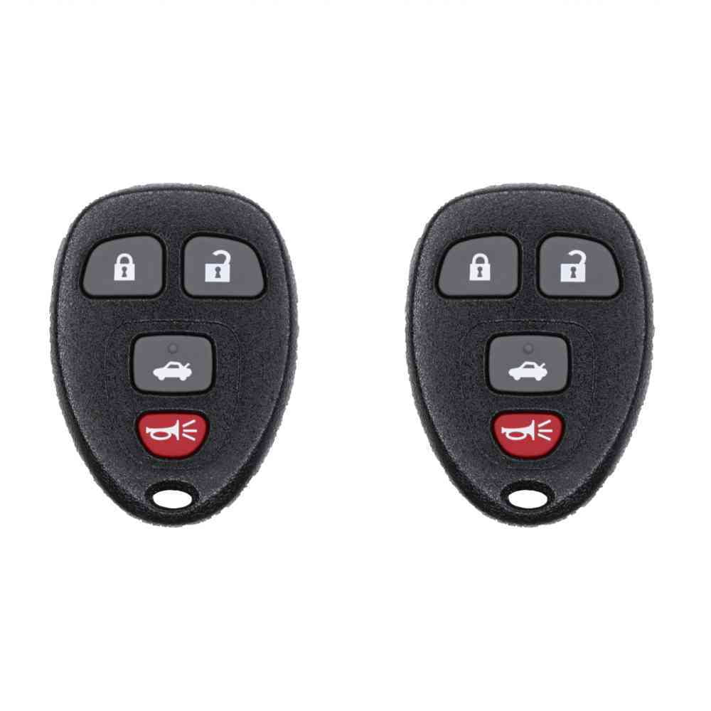 Eye4Techs Car Key Fob Keyless Entry Remote for 2007 Buick Lucerne FCC OUC60270 OUC60221 Part Number 15912859 20935330 10337866 15859329 20833561 22952177 Pack of 2