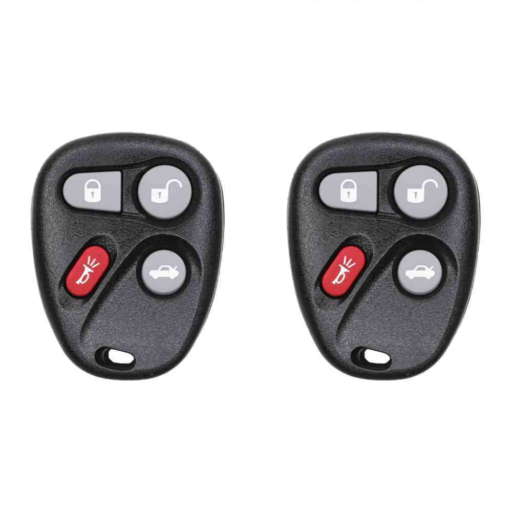 Eye4Techs Car Key Fob Keyless Entry Remote for 2001-2005 Pontiac Montana FCC L2C0007T Part Number 10335587 Pack of 2