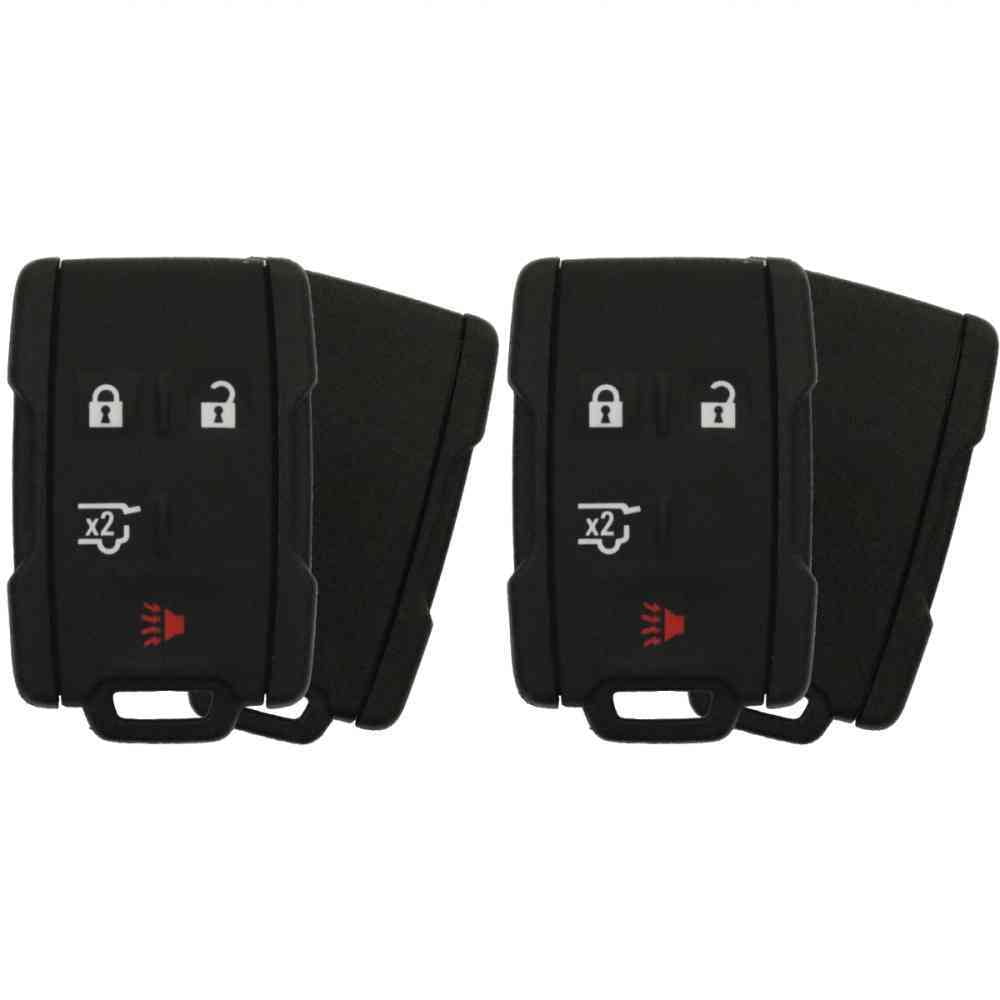 Eye4Techs Car Key Fob Keyless Entry Remote for 2017 Tahoe FCC M3N-32337100 M3N32337100 Part Number 13577769 22859397 Pack of 2