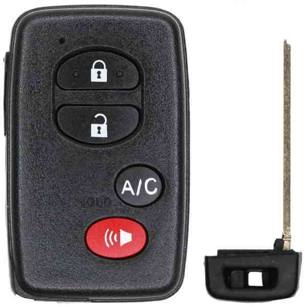 Replcament Smart Key Fob for Toyota Prius 2011 FCC  Part Number 89904-47352 89904-47351  89904-47350