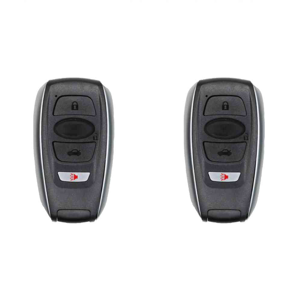 Replacement Smart Key Fob for Subaru WRX 2016-2018 FCC 2AOKM- SB5 Part Number 88835-AL04B 88835AL04B Pack of 2