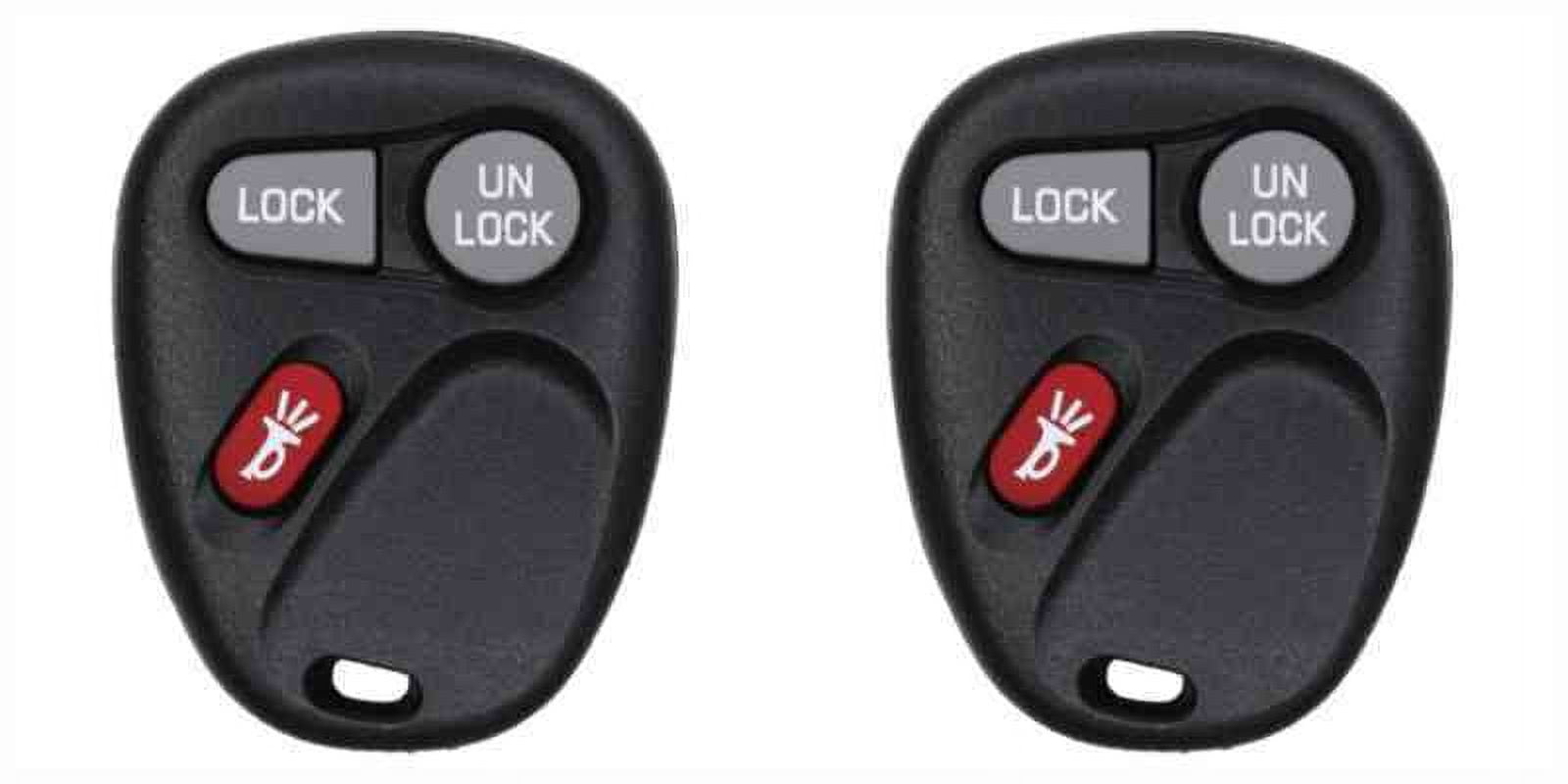 Eye4Techs Car Key Fob Keyless Entry Remote for GMC Sonoma 2004 FCC KOBLEAR1XT Part Number 15042968 Pack of 2