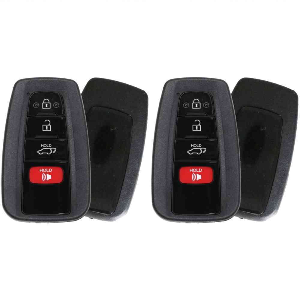 Replcament Smart Key Fob for Toyota RAV4 2021 FCC HYQ14FBC Part Number 8990H-0R030 8990H0R030 Pack of 2
